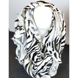 Animal Print Cowl Infinity Scarf